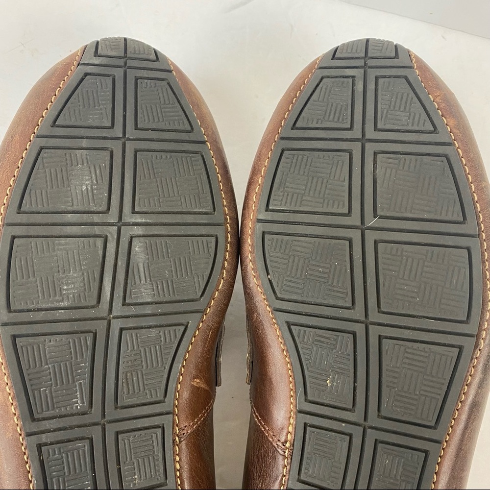 Cole Haan Venetian Loafer Men's 10 M French Roast Brown Loafers Buckle C11396 - Picture 10 of 13